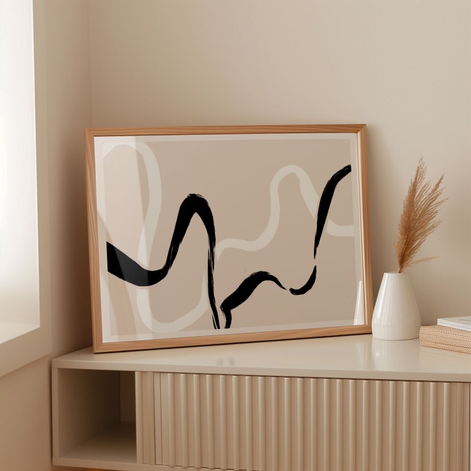 Zen Flow Çerçevesiz Poster