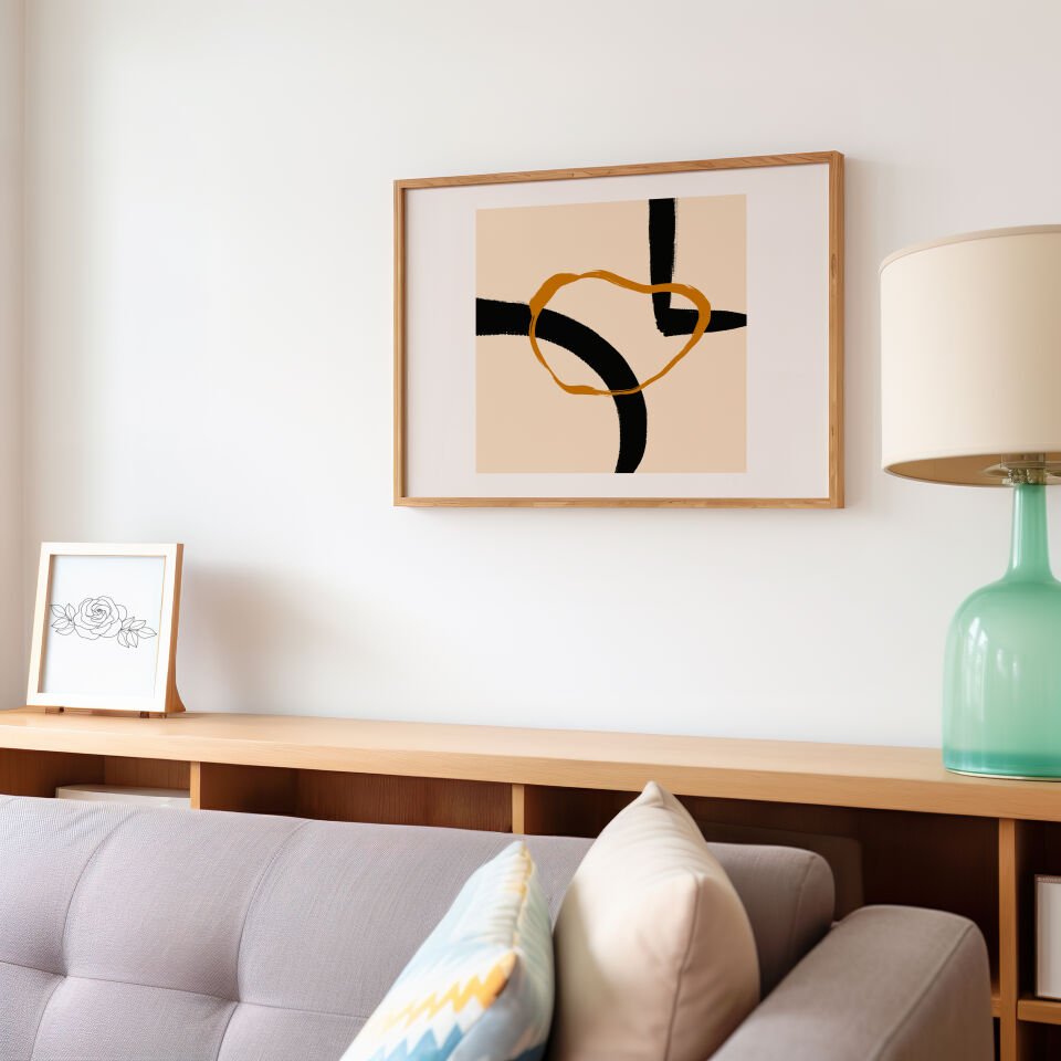Harmony Loop Çerçevesiz Poster