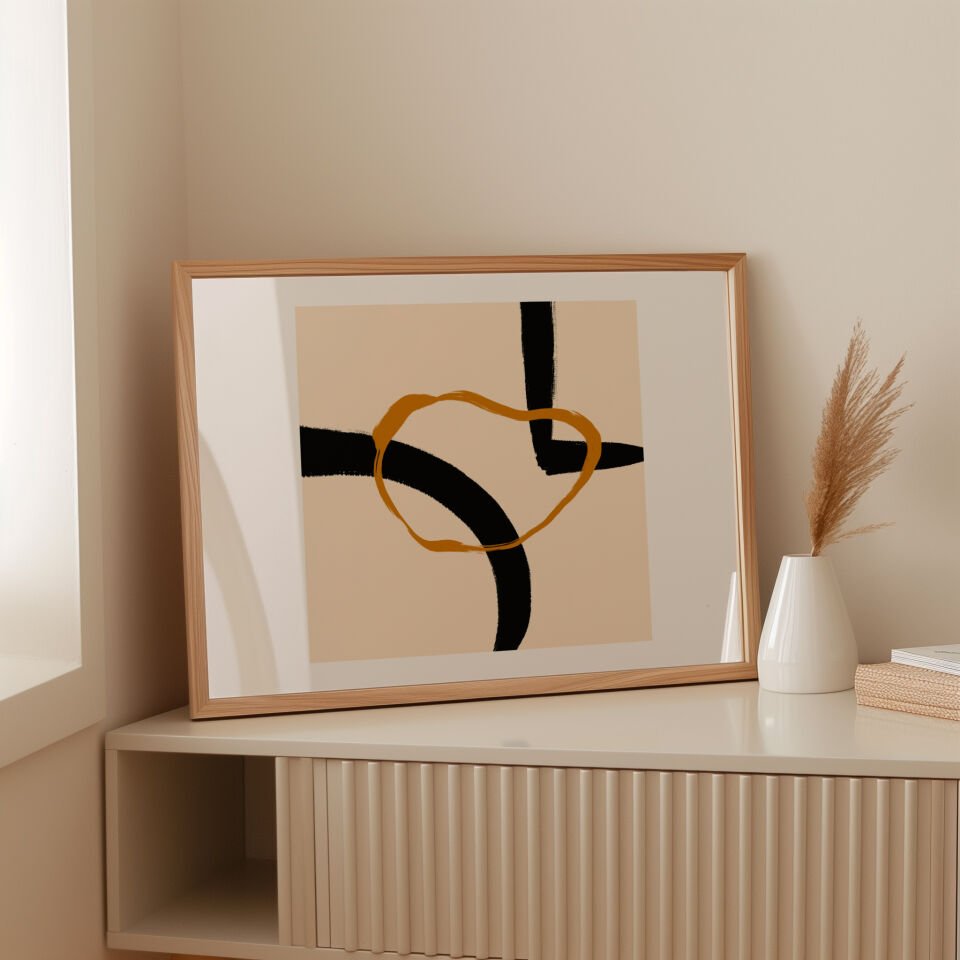 Harmony Loop Çerçevesiz Poster