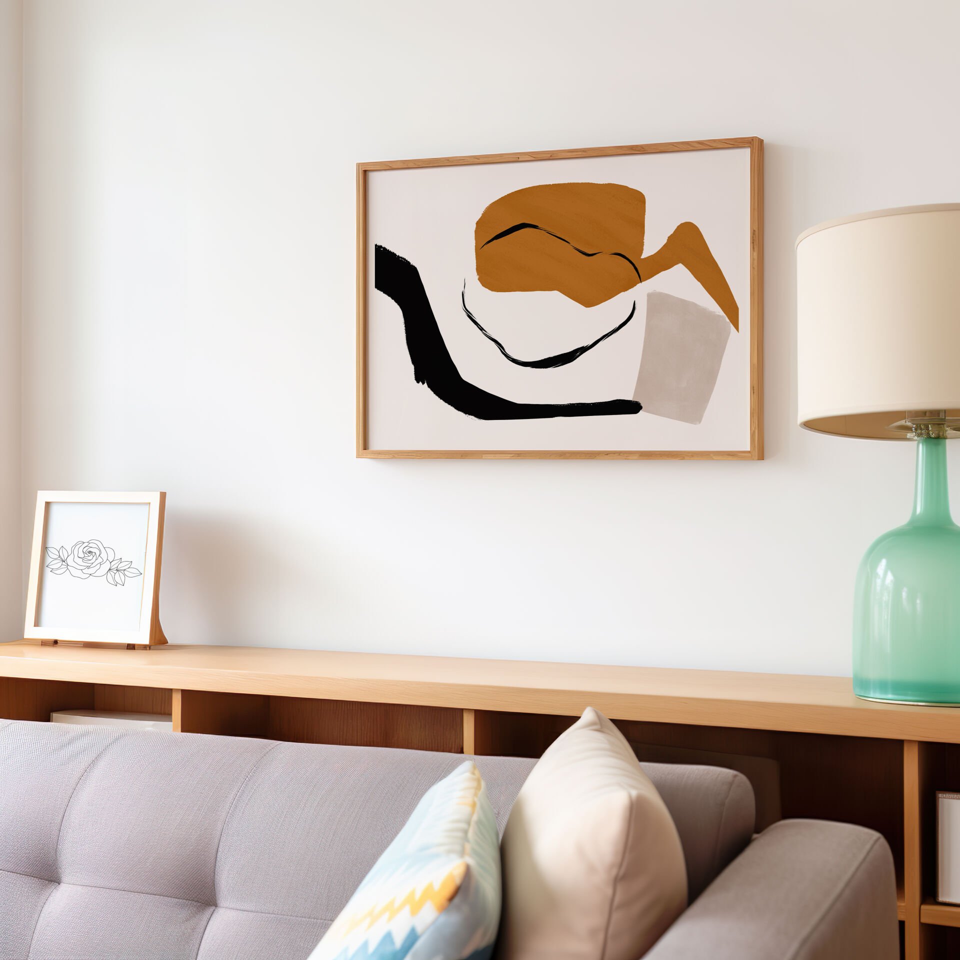 Bold Harmony Çerçevesiz Poster