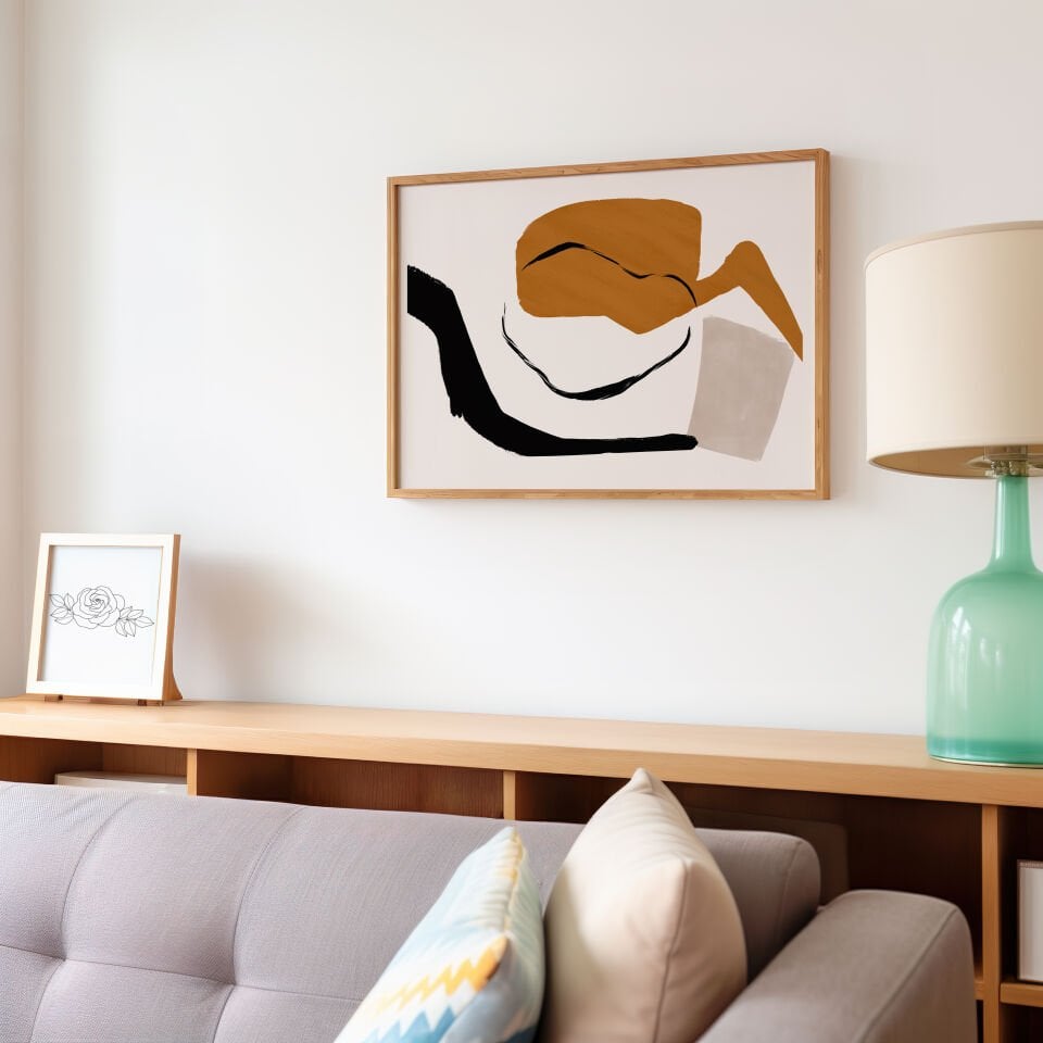 Bold Harmony Çerçevesiz Poster