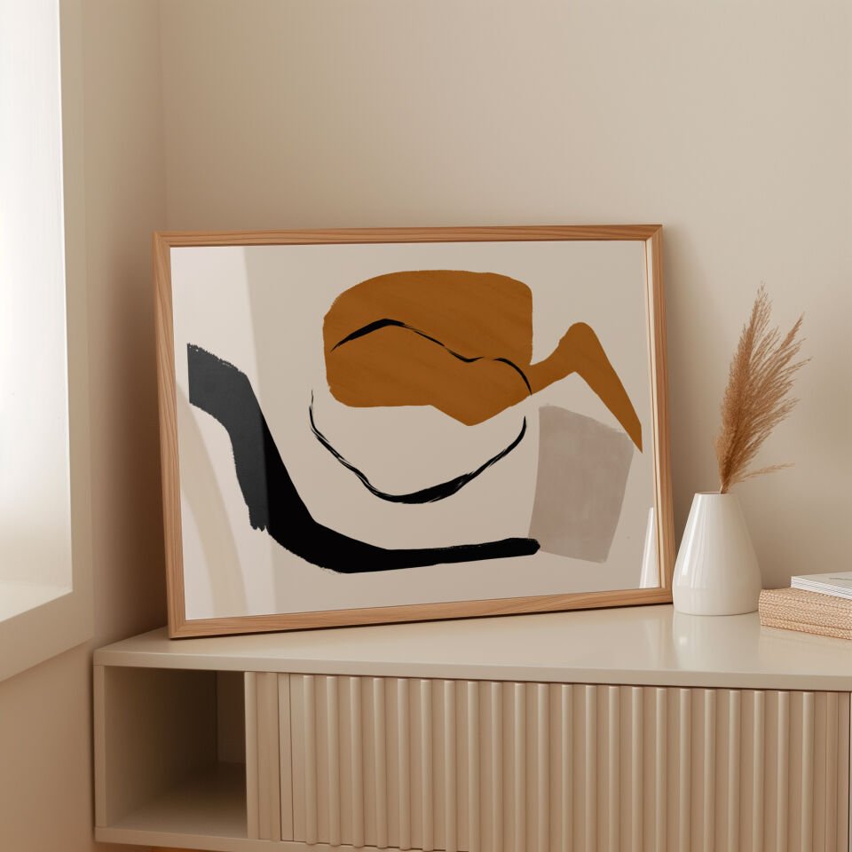 Bold Harmony Çerçevesiz Poster
