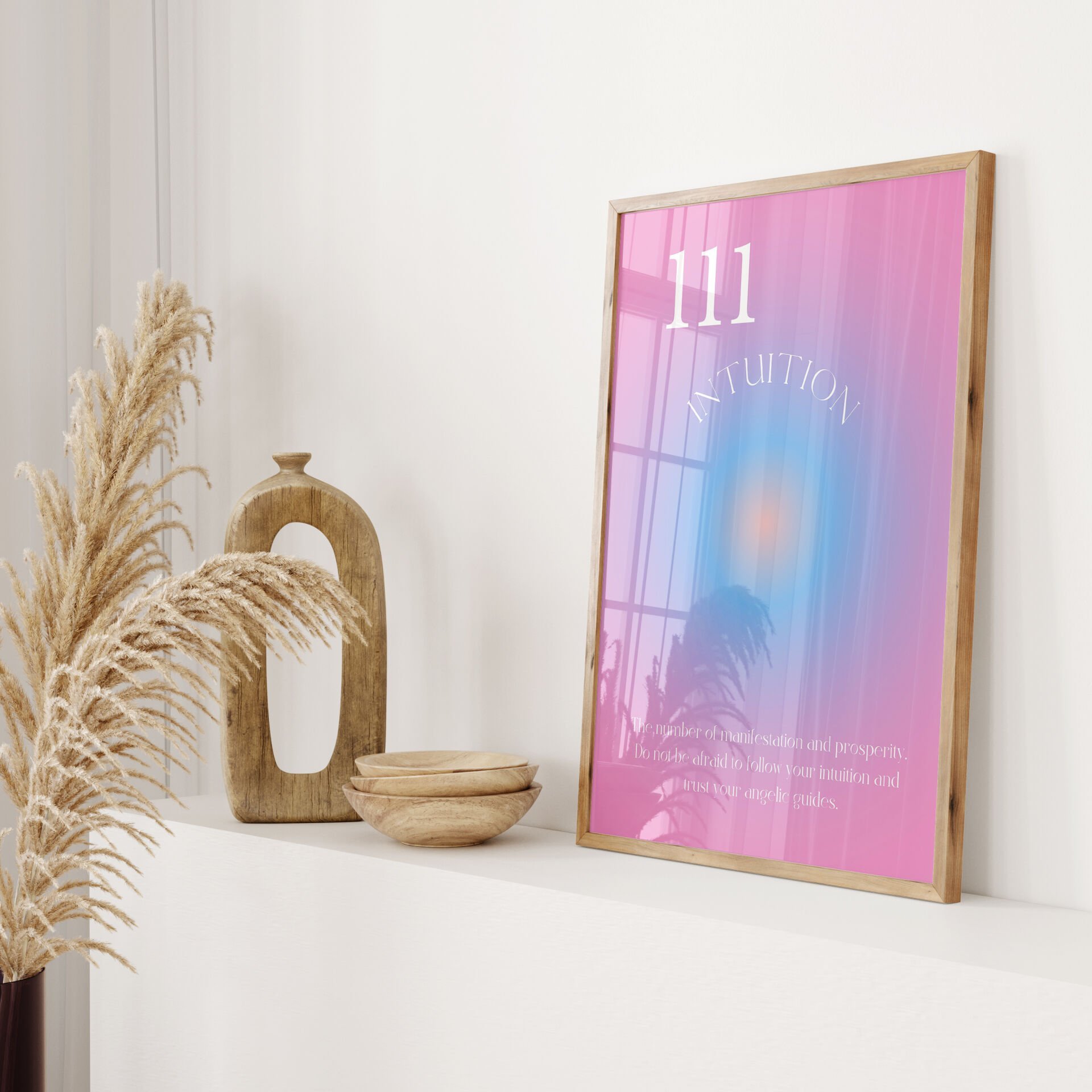 111 Intuition Çerçevesiz Poster