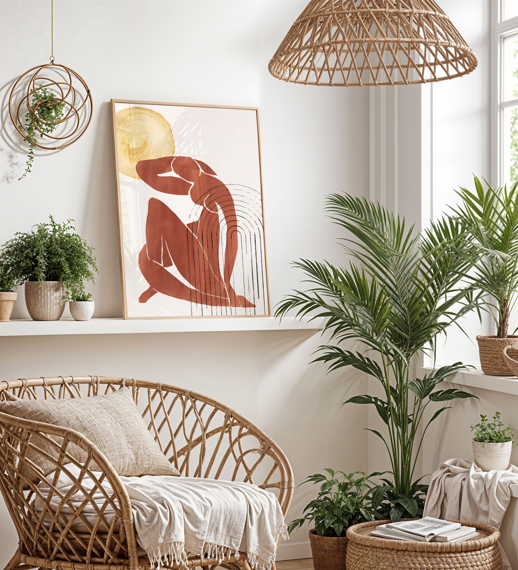 Sunbathing Spirit Çerçevesiz Poster