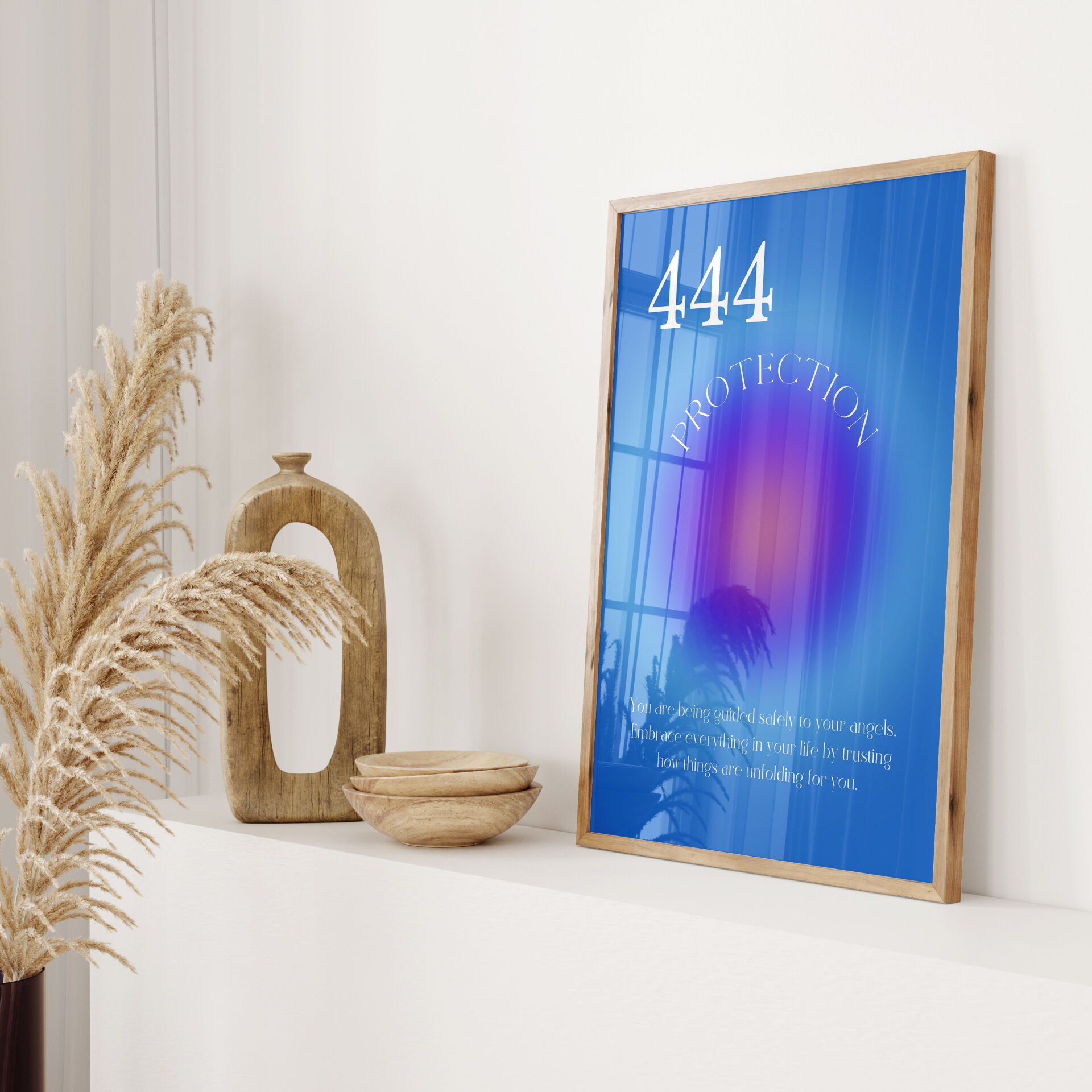 444 Protection Çerçevesiz Poster