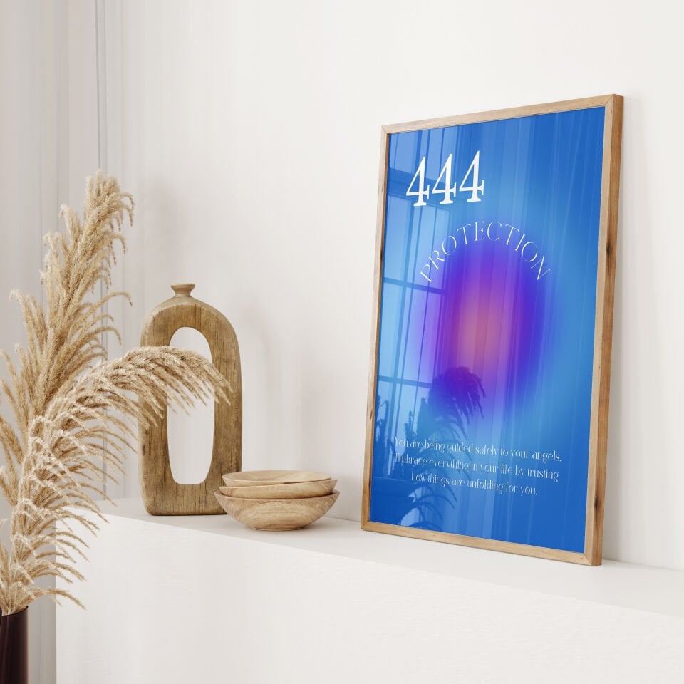 444 Protection Çerçevesiz Poster