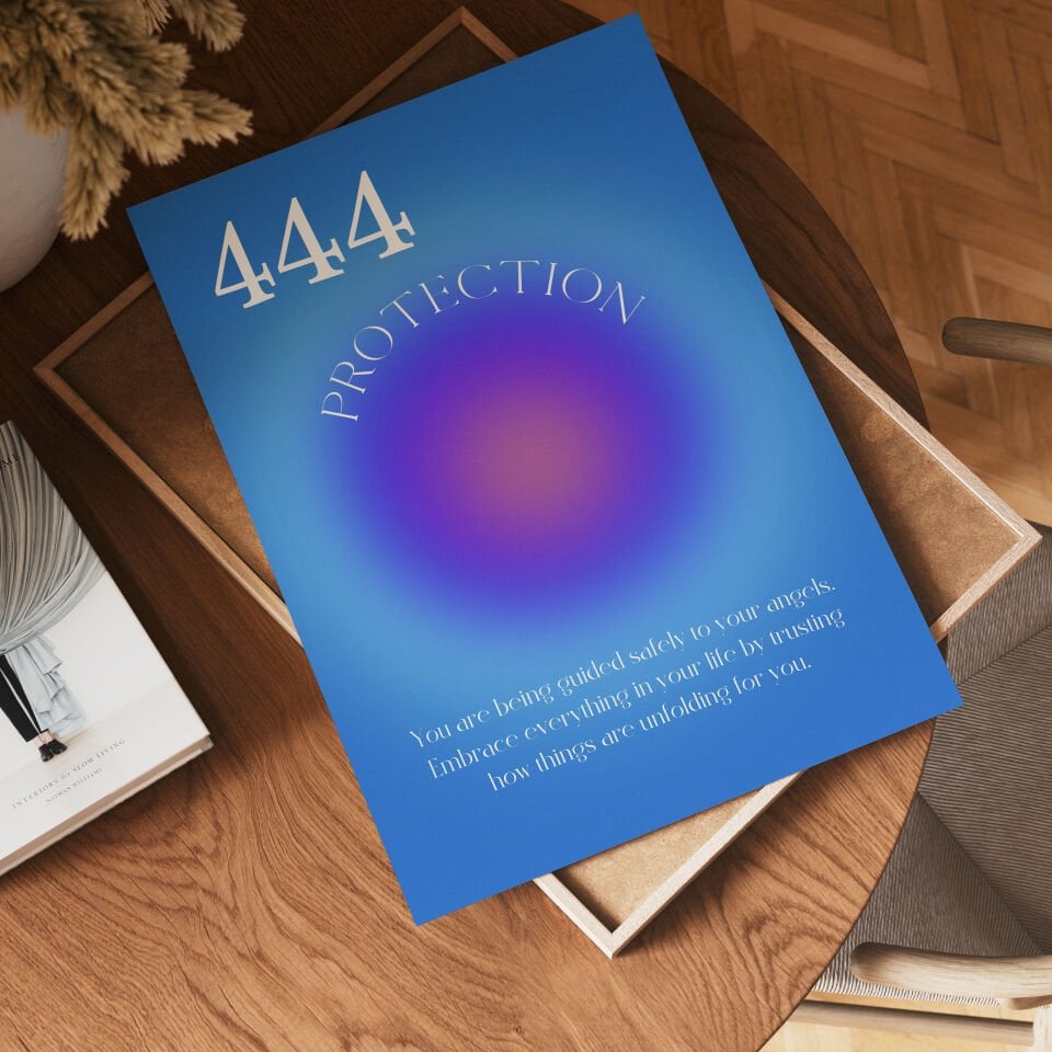 444 Protection Çerçevesiz Poster