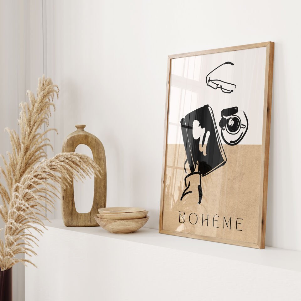 Bohème Journal Çerçevesiz Poster