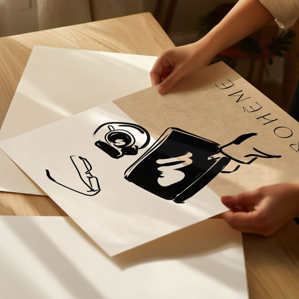Bohème Journal Çerçevesiz Poster