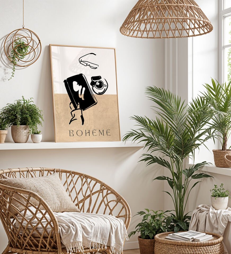 Bohème Journal Çerçevesiz Poster