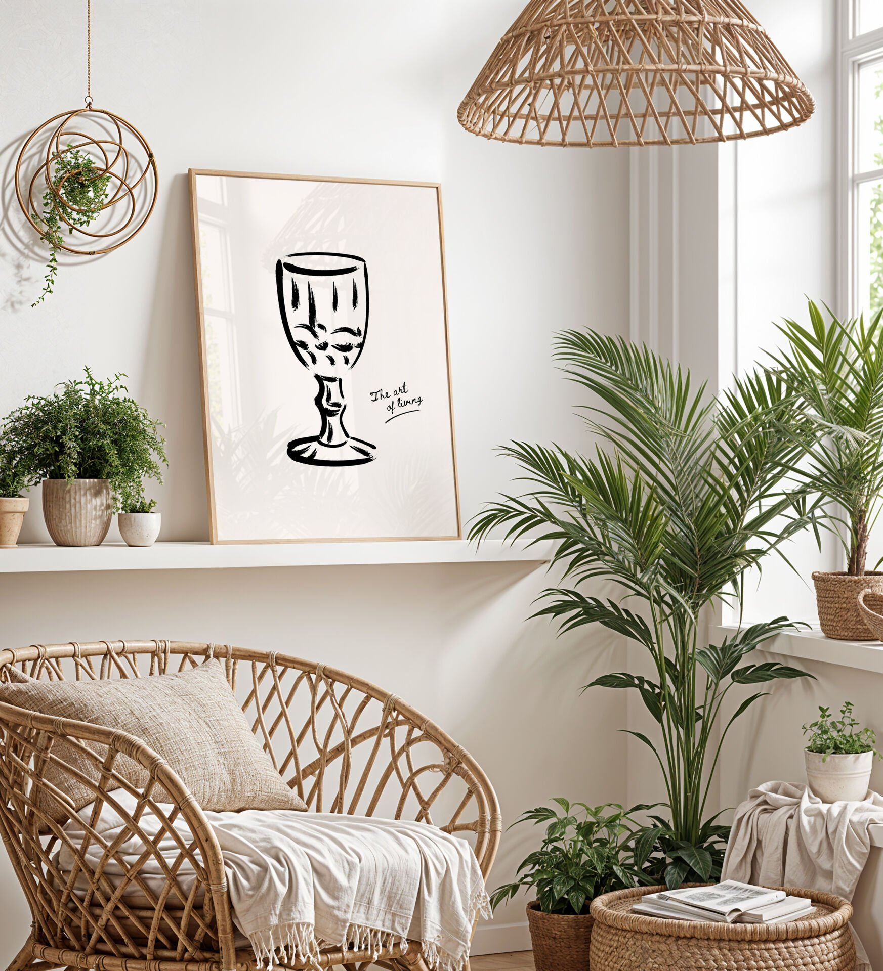 The Art of Living Çerçevesiz Poster
