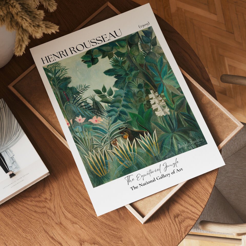 Rousseau & Pissarro 2'li Çerçevesiz Poster