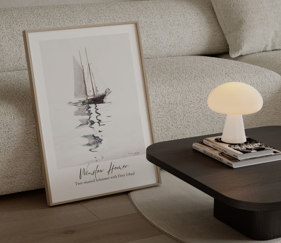 Sailing Serenity 2'li Çerçevesiz Poster