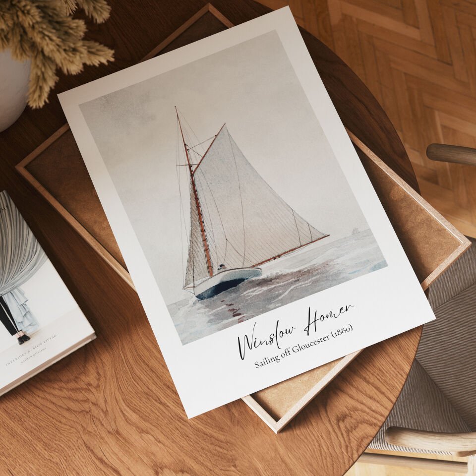 Sailing Serenity 2'li Çerçevesiz Poster