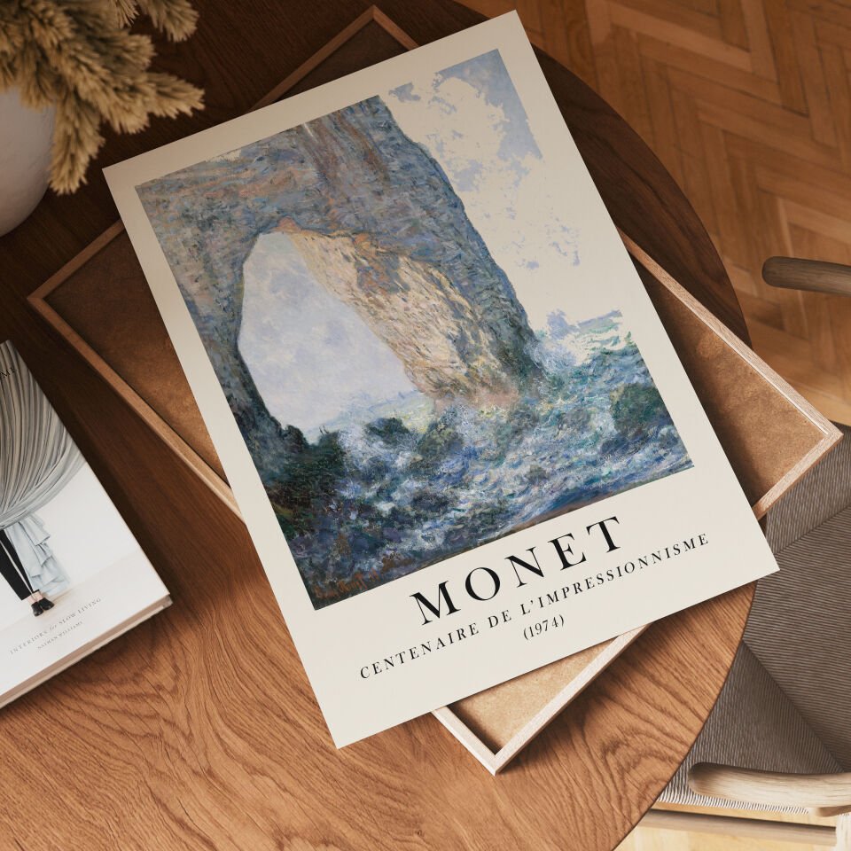 Monet Impressionist Çerçevesiz Poster