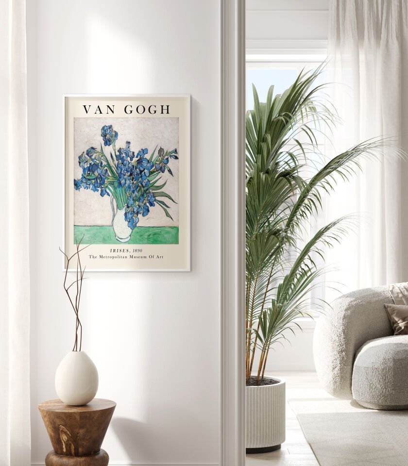 Irises Çerçevesiz Poster