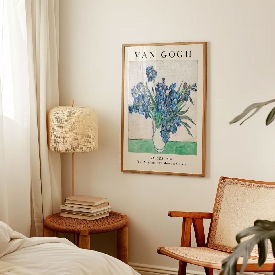 Irises Çerçevesiz Poster
