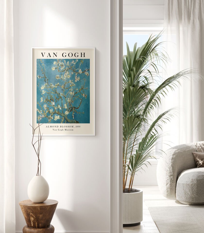 Almond Blossom Çerçevesiz Poster